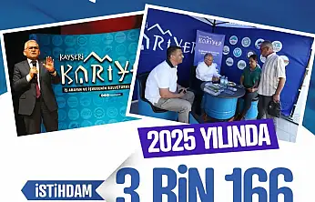 Kayseri Kariyer'den 1 yılda 3 bini aşkın kişiye umut