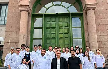 Kayseri Mutfak Akademisi'nde üniversite öğrencilerine uygulamalı gastronomi eğitimi