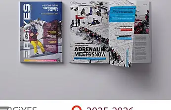 Kayseri'nin iki dilli tek turizm dergisi 'Erciyes' 10'uncu sayısı ile okurlarının karşısında