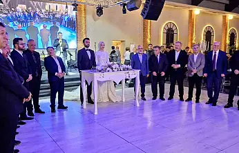 Kayseri protokolü, Ejder ve Dağ ailelerinin mutlu gününde buluştu