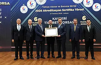 Kayseri Ticaret Borsası'ndan büyük başarı