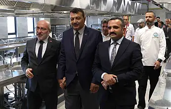 KAYÜ'de Dr. Makbule Çıkrıkçıoğlu Gastronomi ve Mutfak Sanatları Uygulama Merkezi'nin açılışı yapıldı