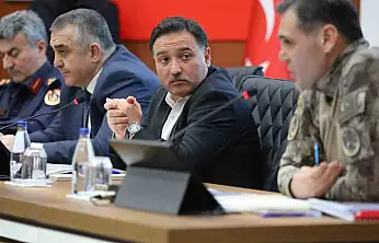 Kent Güvenlik Danışma Kurulu Vali Çiçek başkanlığında toplandı