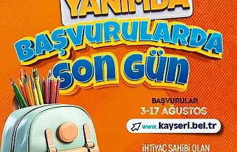 Kırtasiye desteği başvurularında son gün