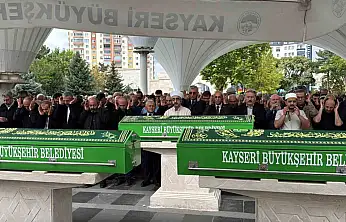 Kocasinan Kurucu Belediye Başkanı Alçı, son yolcuğuna uğurlandı