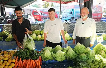 Kocasinan Zabıtasından pazarlarda sıkı denetim