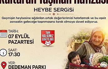 Kültürün taşınan hafızası: Heybe Sergisi, Sanat Melikgazi'de kapılarını açıyor