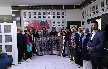 Malezyalı heyet Bünyan halısını yerinde inceledi