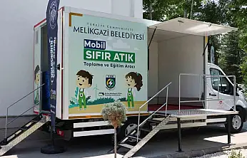 Melikgazi Belediyesi'nin sıfır atık başarısına teşekkür plaketi