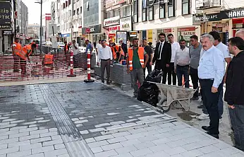 Melikgazi Belediyesi şehrin merkezine estetik katmaya devam ediyor