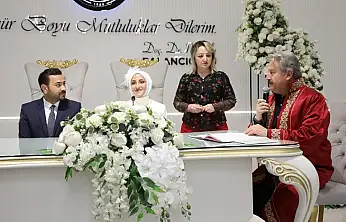 Melikgazi'de 2025 yılında 4 bin çift dünya evine girdi