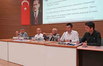 Melikgazi'de Üretici Pazar Yeri için kura çekimi yapıldı