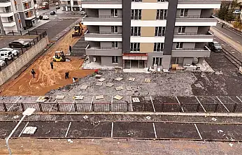 Melikgazi'de yaşam alanları modern görünüme kavuşuyor