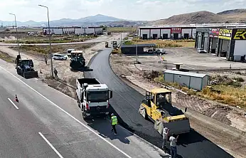 Metal Sanayi Sitesi'nde asfalt çalışması tamamlandı
