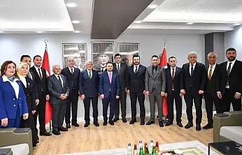 MHP'den Adalet Bakanı Akın Gürlek'e samimi ve sıcak karşılama