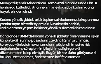 MHP'li Ersoy: 'Kadınlarımızın yaşam hakkını korumak devletin, toplumun ve hepimizin namus borcudur'