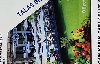 Öğretmenler Günü'nde Talas'tan anlamlı hediye