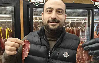 Pastırmanın kilosu raflarda 2 bin TL