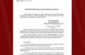 Pınarbaşı'nın afet müdahale gücünün artırılması talebi TBMM'de