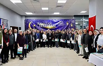Rektör Prof. Dr. Altun çeşitli alanlarda ödül alan akademisyenlerle bir araya geldi