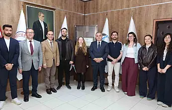 Rektör Prof. Dr. Altun, EVEA Öğrenci Kulübü üyeleri ile buluştu