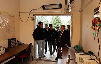 Rektör Prof. Dr. Altun öğrenci ziyaretlerini sürdürüyor