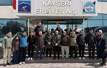 Rusya ve Türkistan'dan gelen iş insanlarına Erciyes tanıtıldı