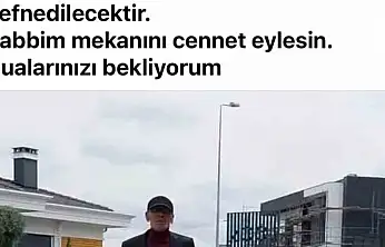 Sedat Kılınç'ın acı günü