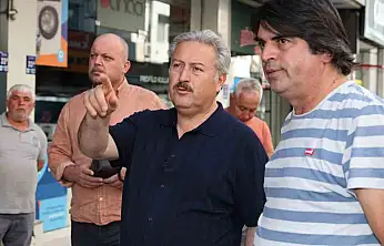 Şehrin merkezindeki caddelerin yaya yolları yenileniyor