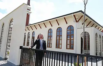 Selçuklu mahallesinin butik Hayrat Cami'si tamamlandı