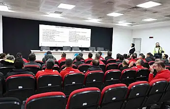 Spor A.Ş. personeline iş sağlığı ve güvenliği eğitimi