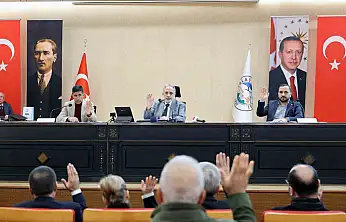 Talas Belediye Meclisi'nde oy birliği, yatırımda kararlılık