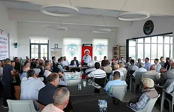 Talas İlçe Tarım ve Orman Müdürü Sağnak: 'Yalçın Başkan ziraat odasından daha fazla hizmet üretiyor'