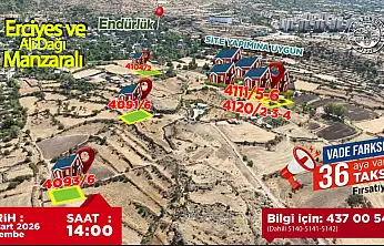 Talas'ın gözde lokasyonlarında villa parseli fırsatı