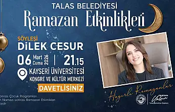 Talas'ın Ramazan etkinliklerinde 3. hafta heyecanı