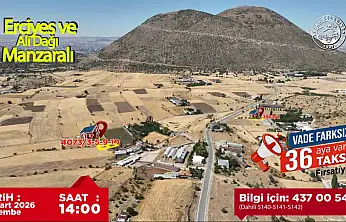 Talas'ın villa parseli fırsatında sona doğru