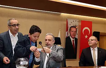 Talas Menekşe Siteleri'nde kura heyecanı