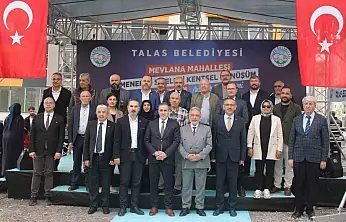 Talas'ta 60 aile yeni evlerine kavuştu