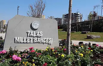 Talas'ta bahar 'Çiçek Şenliği' ile taçlanıyor