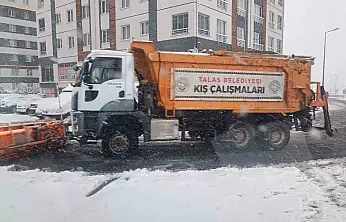 Talas'ta kar teyakkuzu