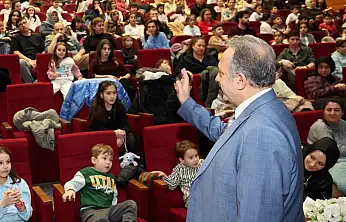Talas'ta karne sevinci tiyatroyla taçlandı