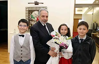 Talas'ta küçük başkan büyük mesajlar verdi