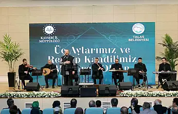 Talas'ta Üç Aylar coşkuyla karşılandı