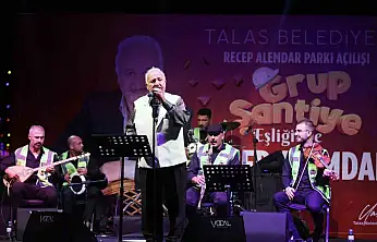 Talas'ta vefa parka, türküler meydana taştı