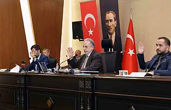 Talas'ta yılın son meclisi