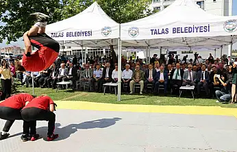 Talas'taki ERVA açılışında Başkan Yalçın'a özel teşekkür