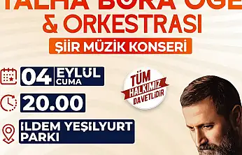 Talha Bora Öge ve Orkestrası İldem'de sevenleriyle buluşuyor