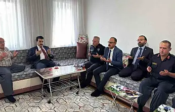 Tomarza'da Gaziler Günü'nde anlamlı ziyaret