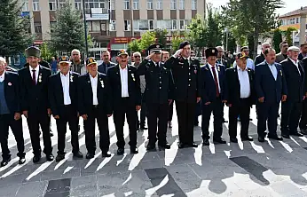 Tomarza'da Gaziler Günü Programı düzenlendi