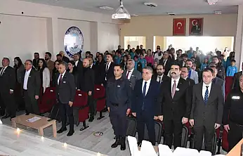 Tomarza'da İstiklâl Marşı'nın Kabulü'nün yıldönümü kutlandı